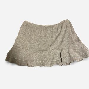 Elegant Gray Women's Skirt
